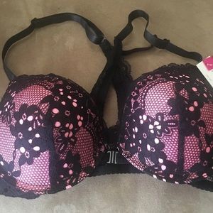 Set of 6 Lace Bras - Front Closure, Racerback
